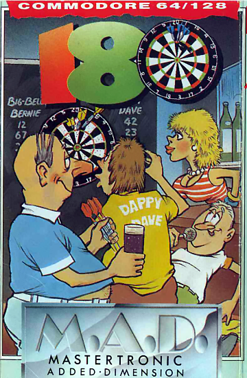 180 box art for Commodore 64
